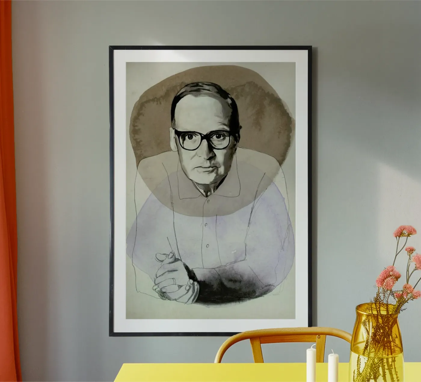 Ennio Morricone poster da David Diehl