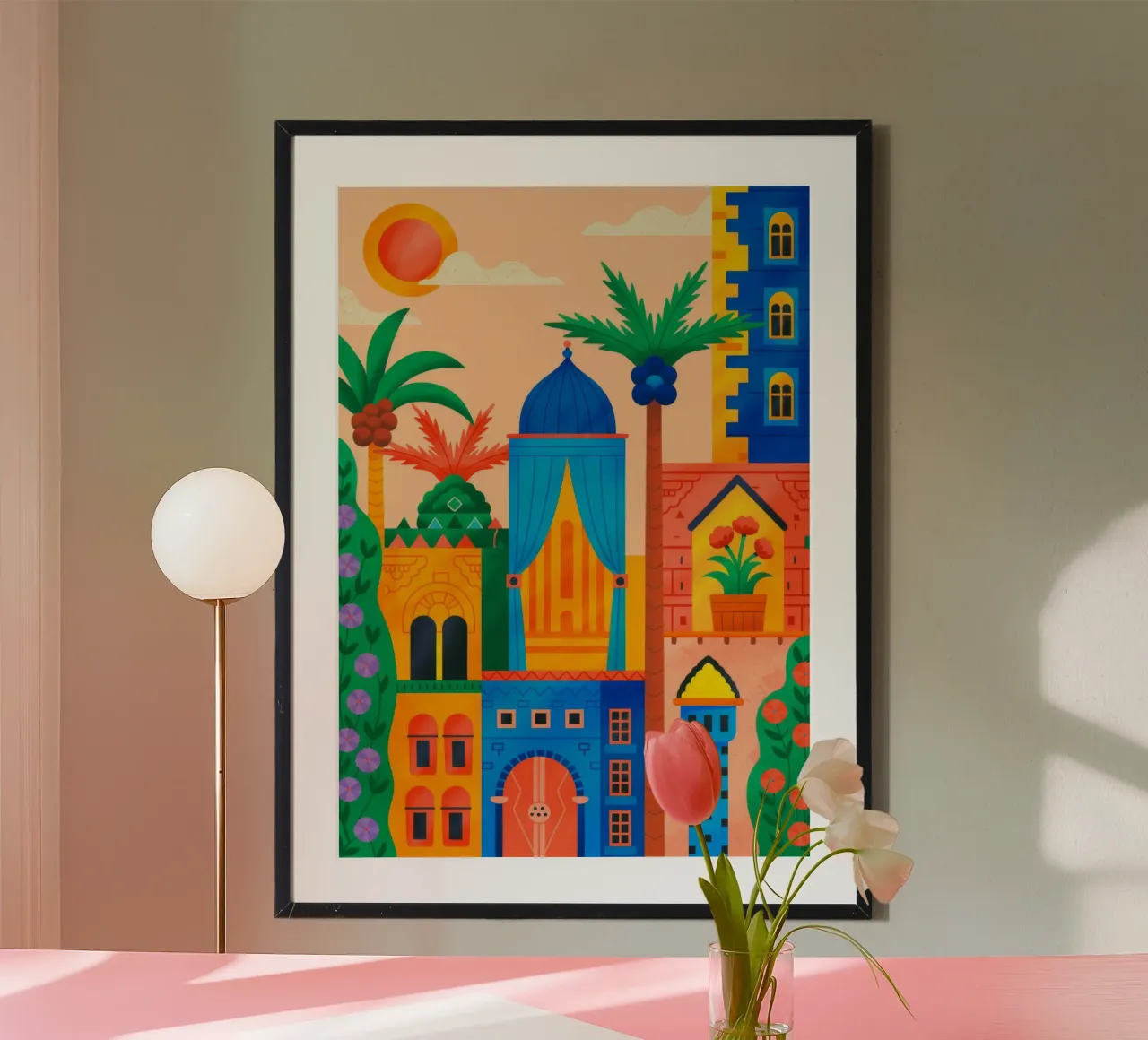 Orizzonte sognante poster da Murni Strokes