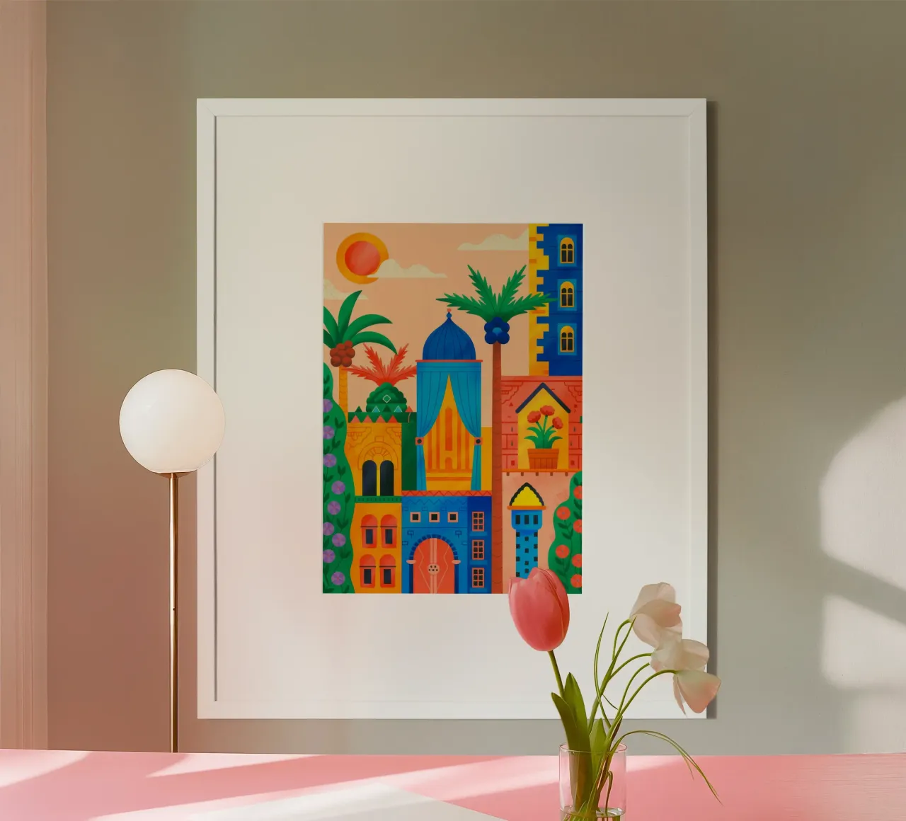 Orizzonte sognante poster da Murni Strokes