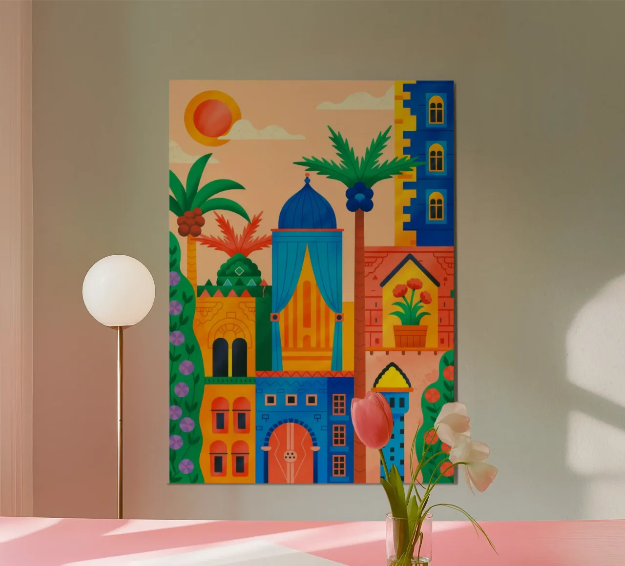 Orizzonte sognante poster da Murni Strokes