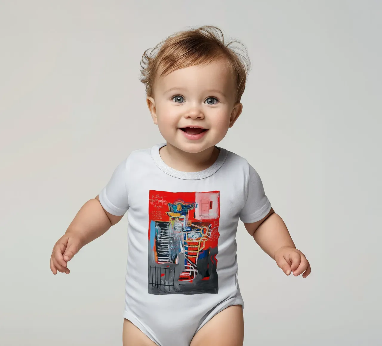 Basquiat La Hara Print | Neo-Expressionist Iconic Art body de bebé de NorwesClub