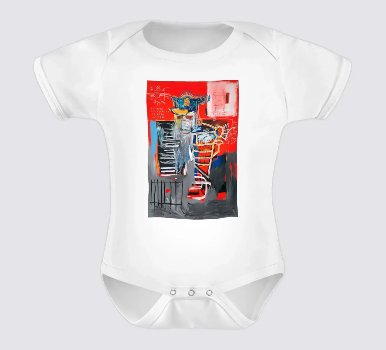 Basquiat La Hara Print | Neo-Expressionist Iconic Art body de bebé de NorwesClub