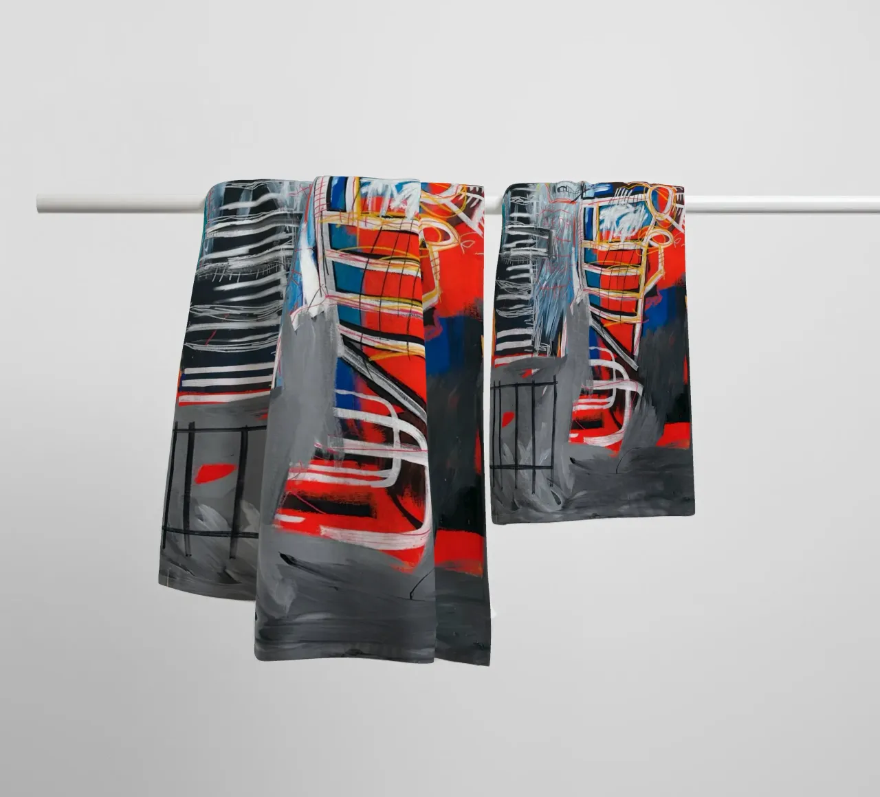 Basquiat La Hara Print | Neo-Expressionist Iconic Art toalla de baño de NorwesClub