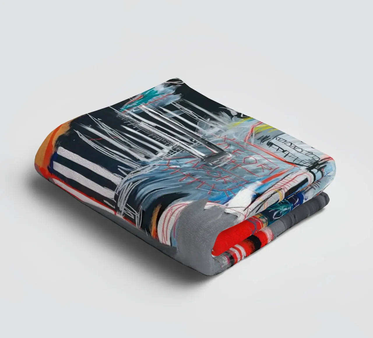 Basquiat La Hara Print | Neo-Expressionist Iconic Art toalla de baño de NorwesClub