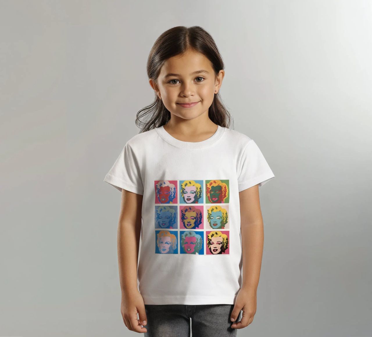 Andy Warhol Marilyn Monroe | Ikonische Pop Art Druck Kinder T-Shirt von NorwesClub