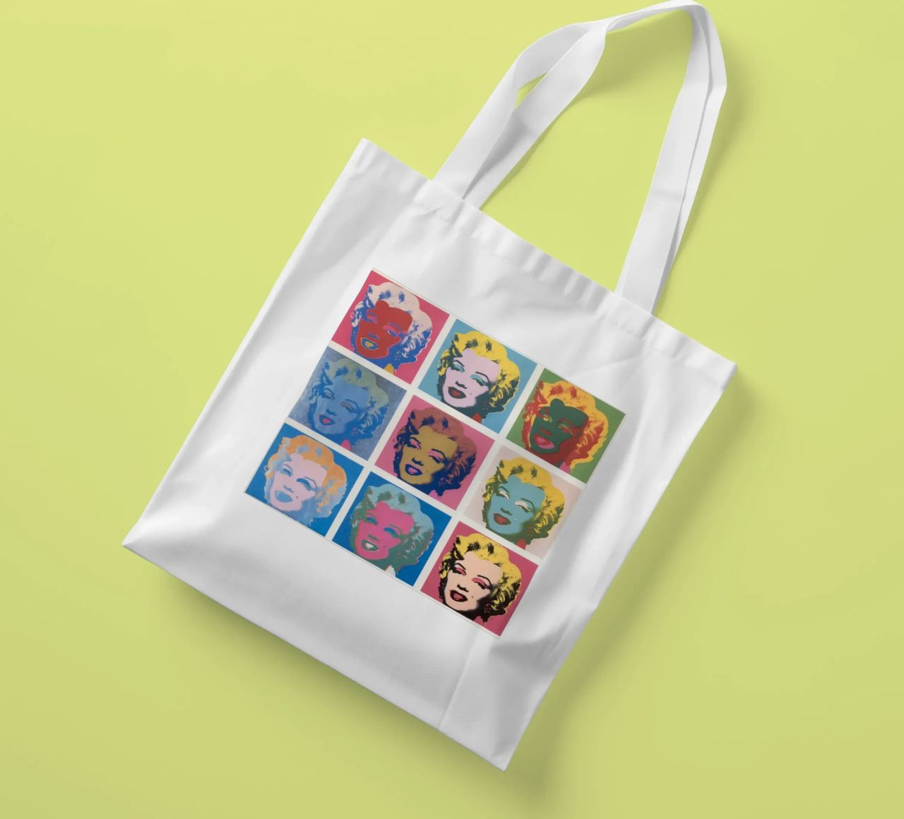 Andy Warhol Marilyn Monroe | Ikonische Pop Art Druck Jutebeutel von NorwesClub