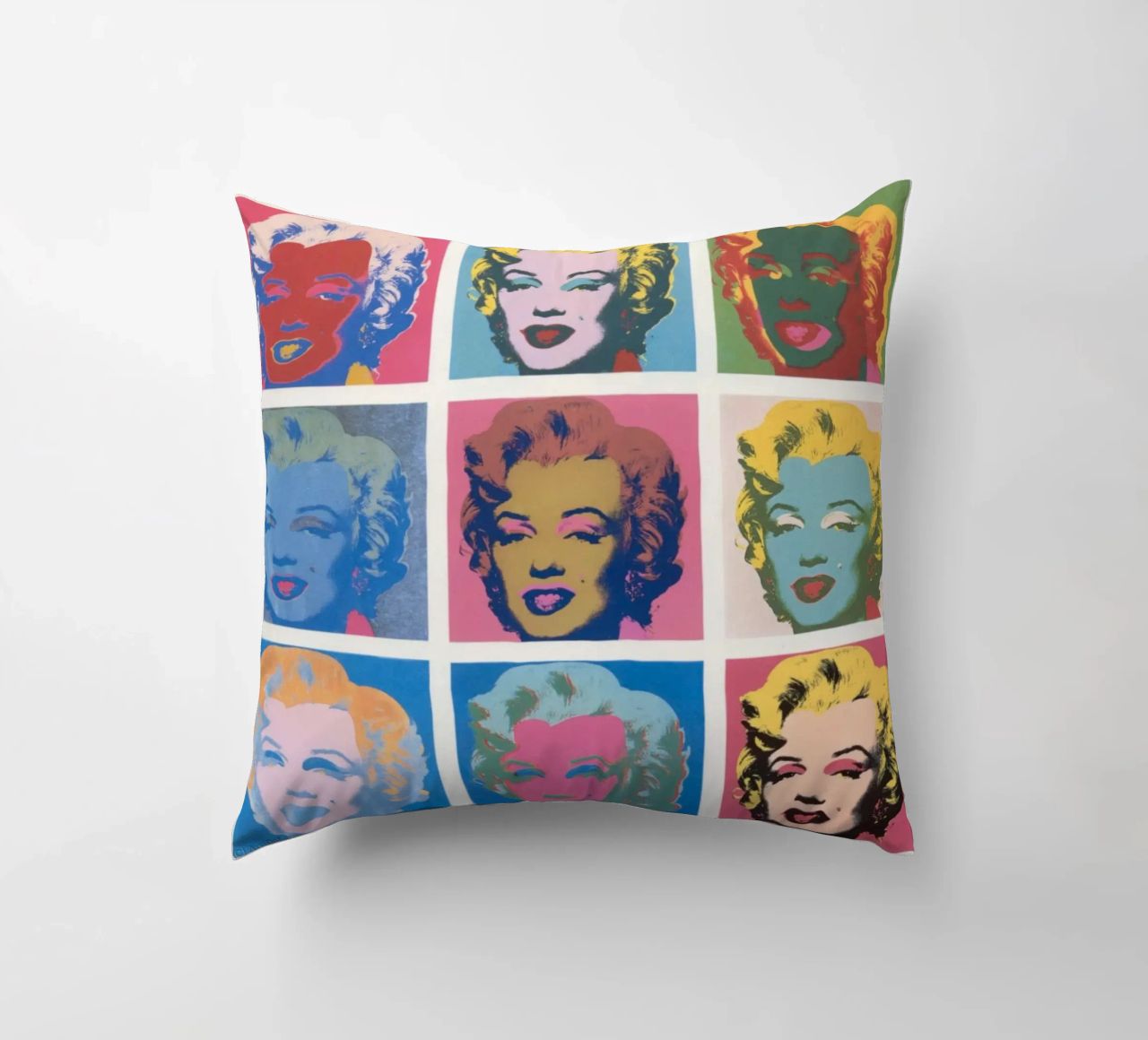Andy Warhol Marilyn Monroe | Ikonische Pop Art Druck Kissen von NorwesClub