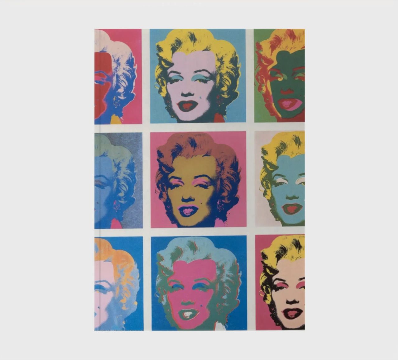 Andy Warhol Marilyn Monroe | Ikonische Pop Art Druck Notizbuch von NorwesClub