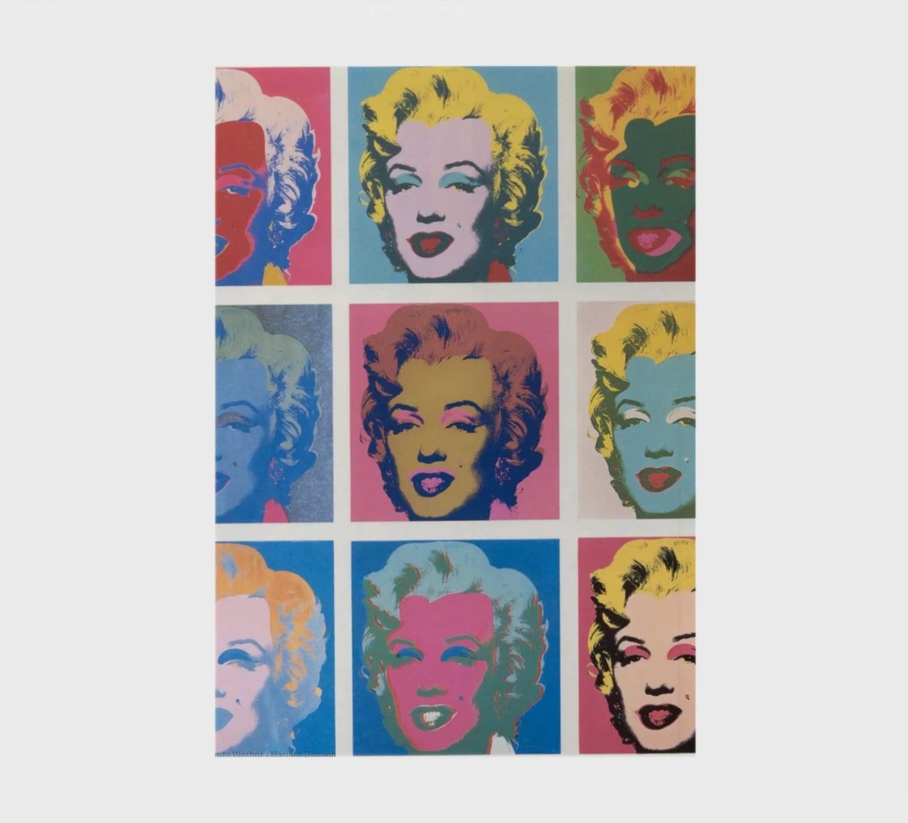 Andy Warhol Marilyn Monroe | Ikonische Pop Art Druck Notizbuch von NorwesClub