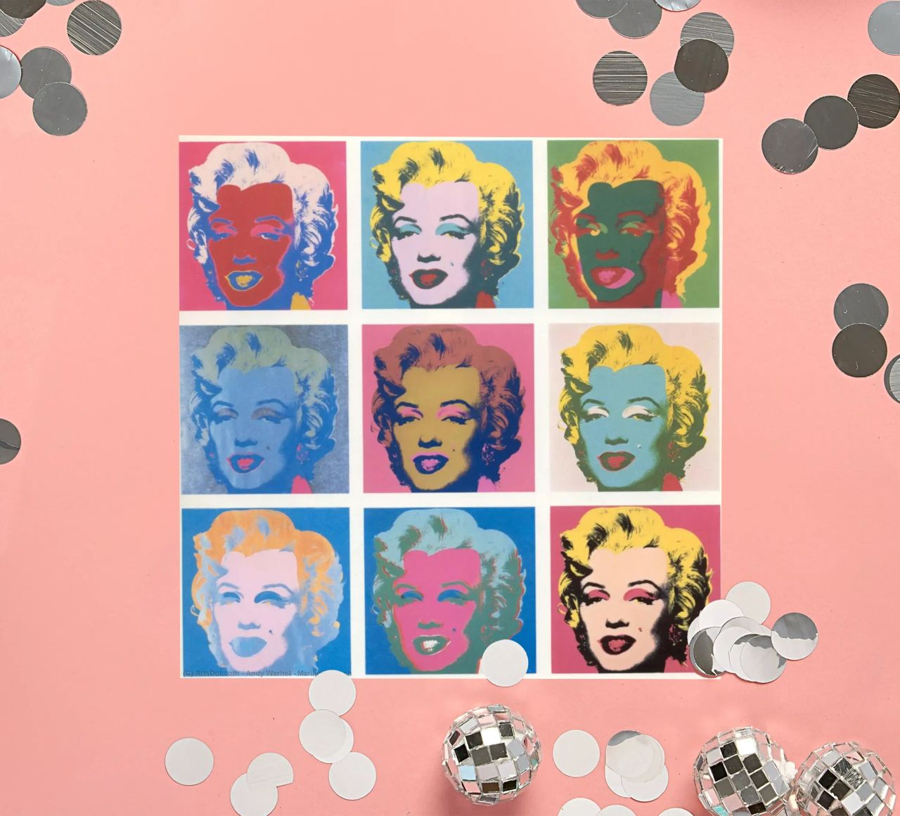 Andy Warhol Marilyn Monroe | Ikonische Pop Art Druck Sticker von NorwesClub