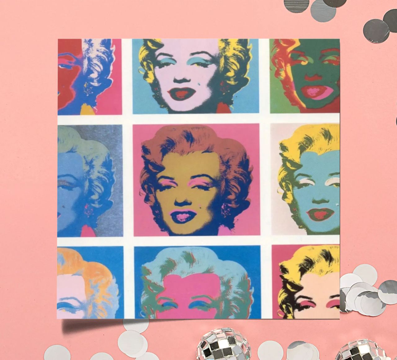 Andy Warhol Marilyn Monroe | Ikonische Pop Art Druck Stickerbogen von NorwesClub