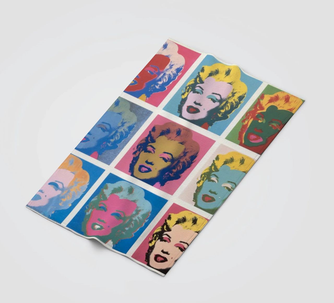 Andy Warhol Marilyn Monroe | Ikonische Pop Art Druck Fleecedecke von NorwesClub