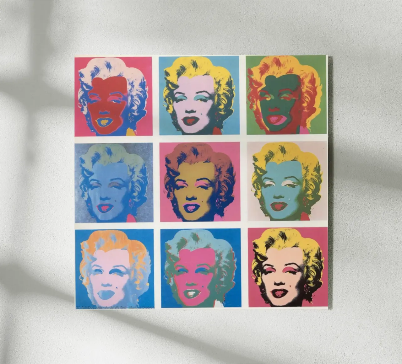 Andy Warhol Marilyn Monroe | Iconic Pop Art Print metacrilato de NorwesClub