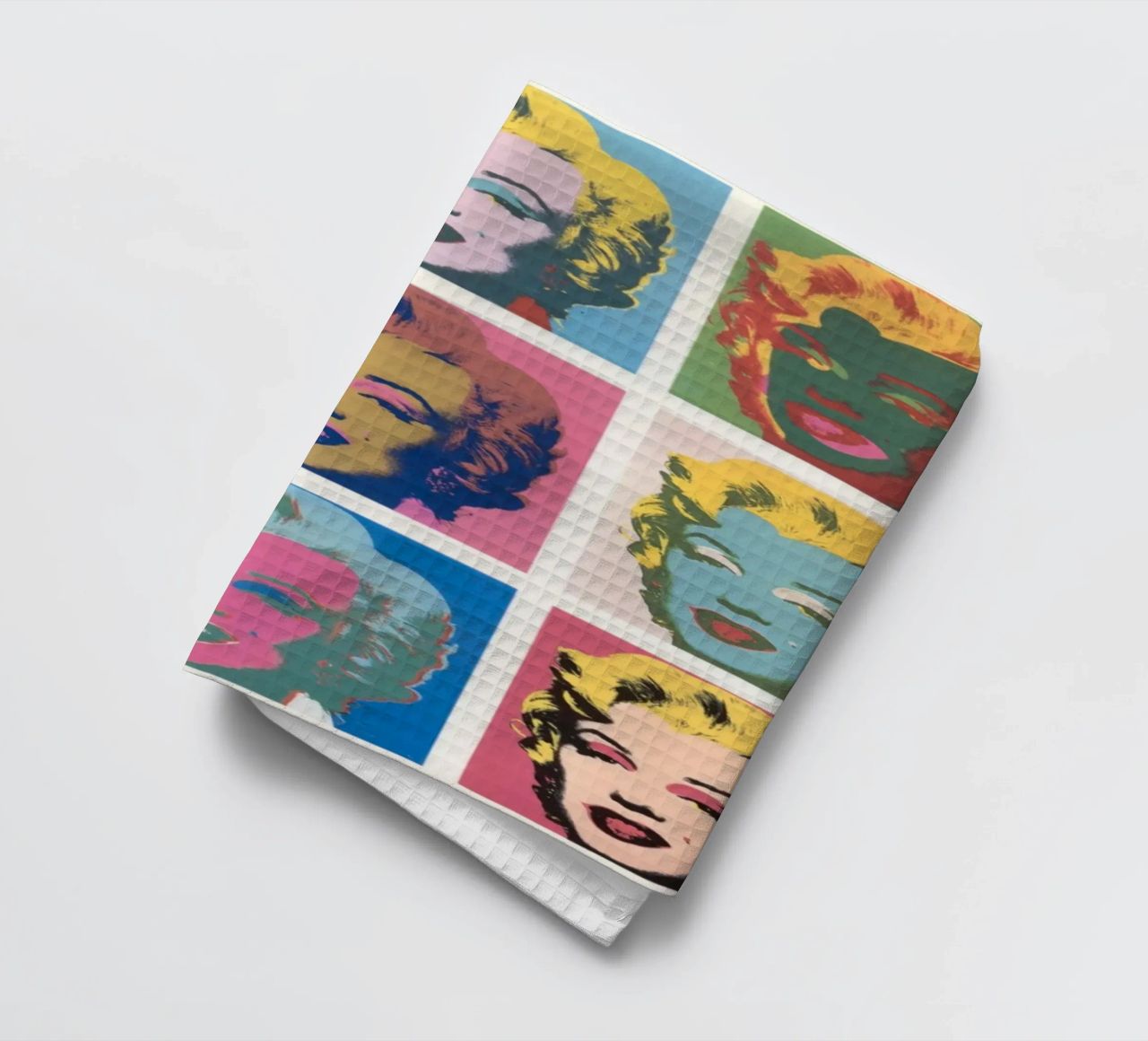 Andy Warhol Marilyn Monroe | Ikonische Pop Art Druck Geschirrtuch von NorwesClub