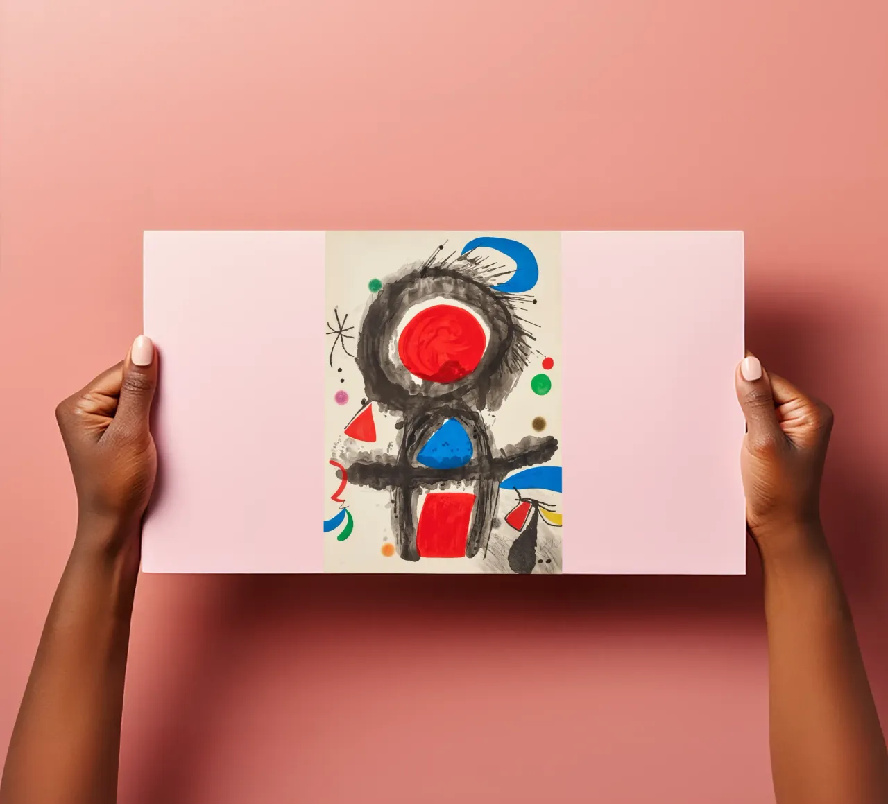 Miró Pico della Mirandola | Vibrant Abstract Art sticker sheet by NorwesClub