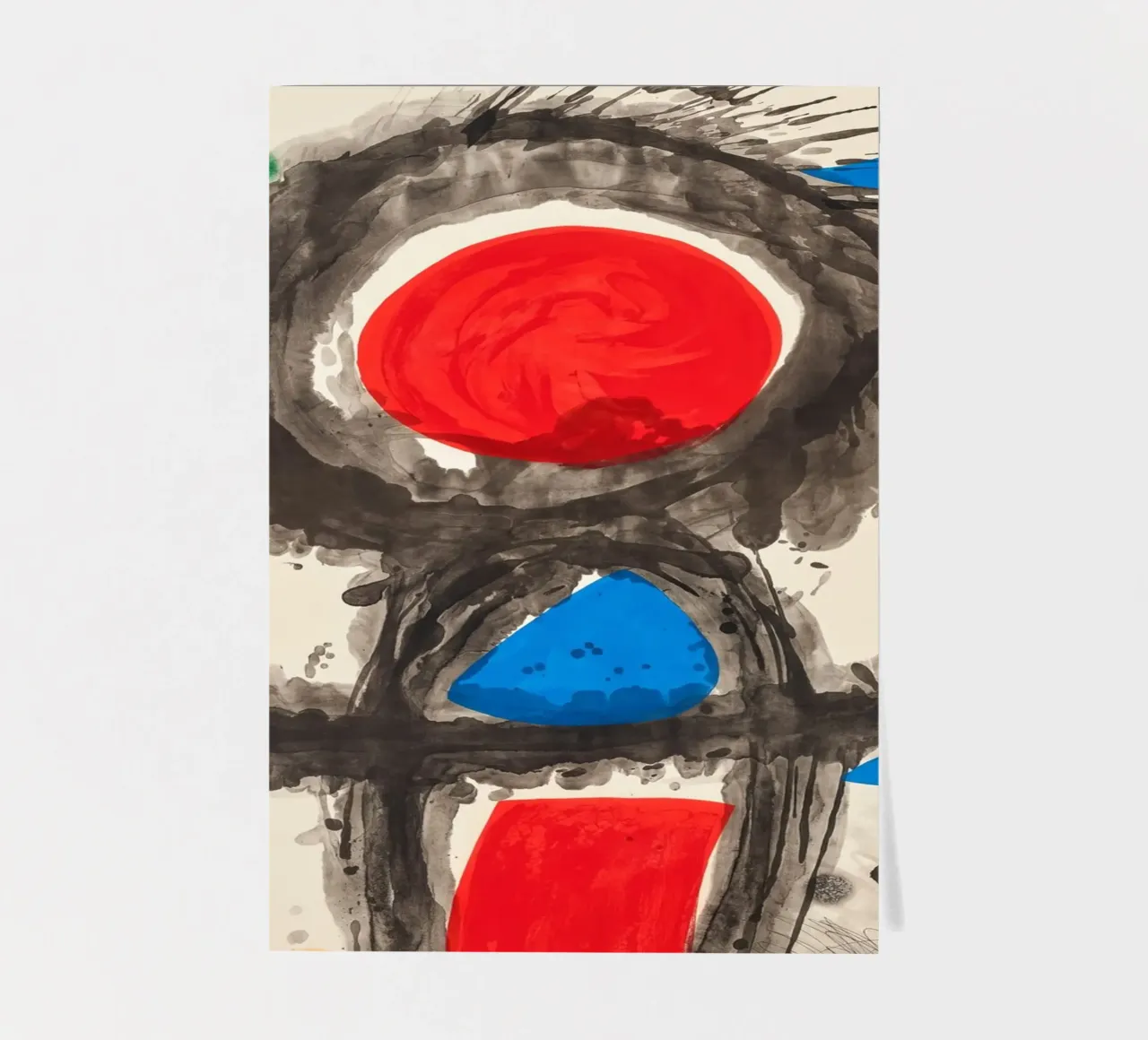 Miró Pico della Mirandola | Vibrant Abstract Art sticker sheet by NorwesClub