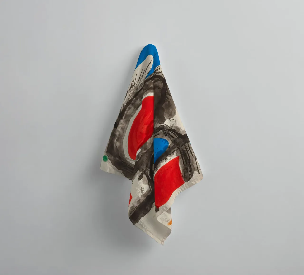 Miró Pico della Mirandola | Vibrant Abstract Art towel by NorwesClub