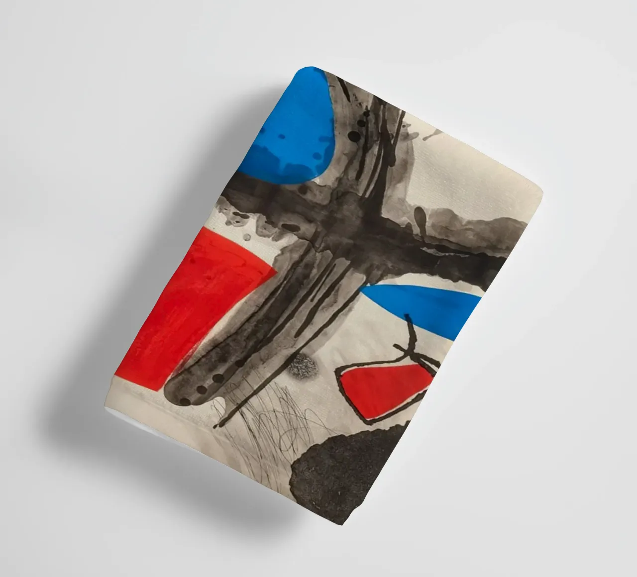 Miró Pico della Mirandola | Vibrant Abstract Art towel by NorwesClub