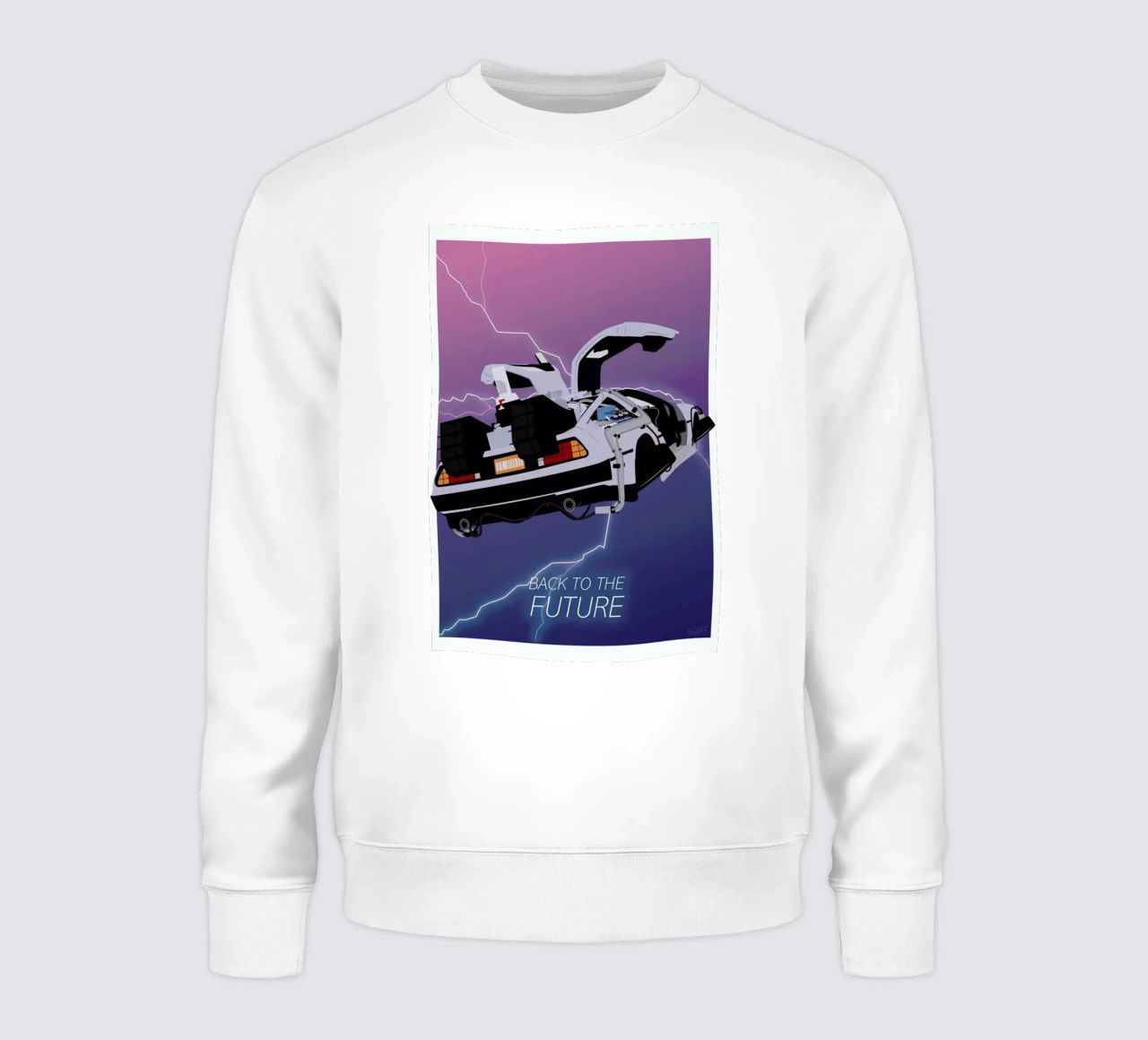 Back To The Future felpa da Gallery Print and Art Limited