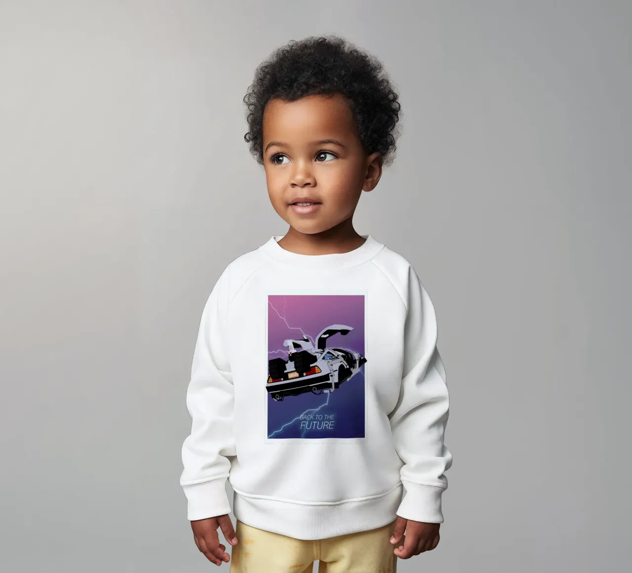 Back To The Future Baby Sweatshirt von Gallery Print and Art Limited