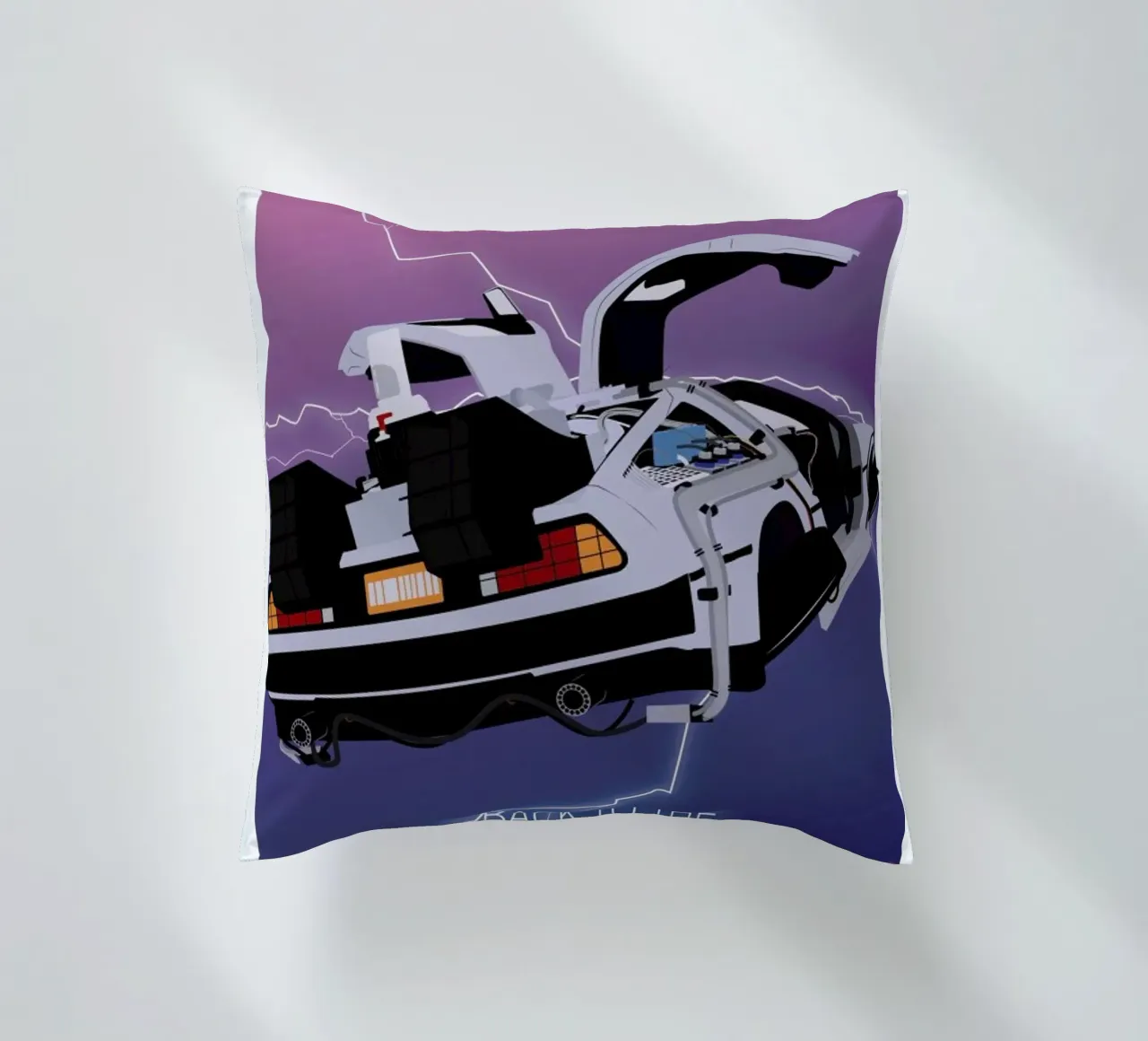 Back To The Future cuscino da Gallery Print and Art Limited