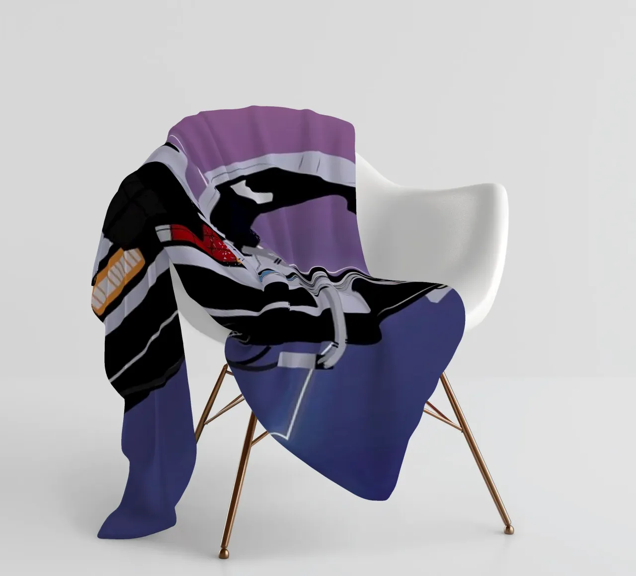 Back To The Future coperta in pile da Gallery Print and Art Limited