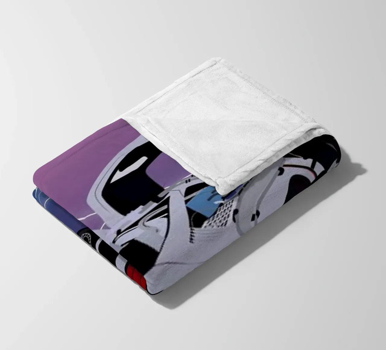 Back To The Future coperta in pile da Gallery Print and Art Limited