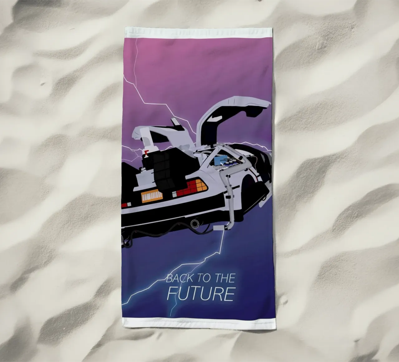 Back To The Future telo mare da Gallery Print and Art Limited