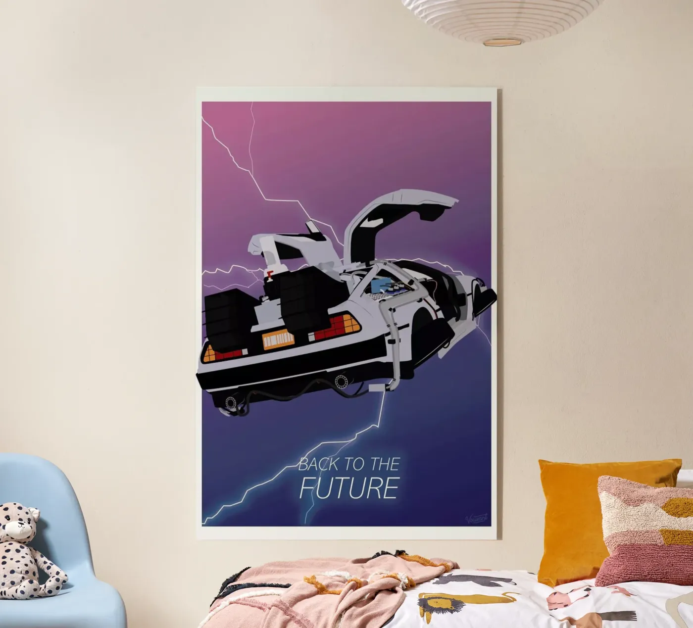 Back To The Future plexiglas de Gallery Print and Art Limited
