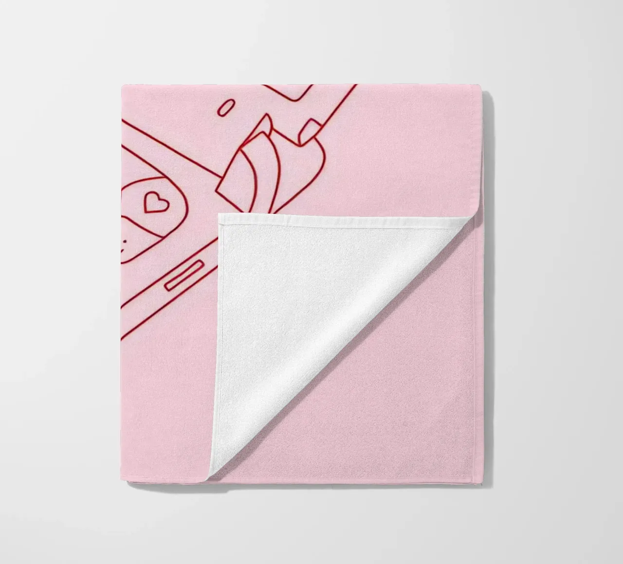 Retro Flip Phone Art | Stop Standing In Your Way beach towel by NorwesClub