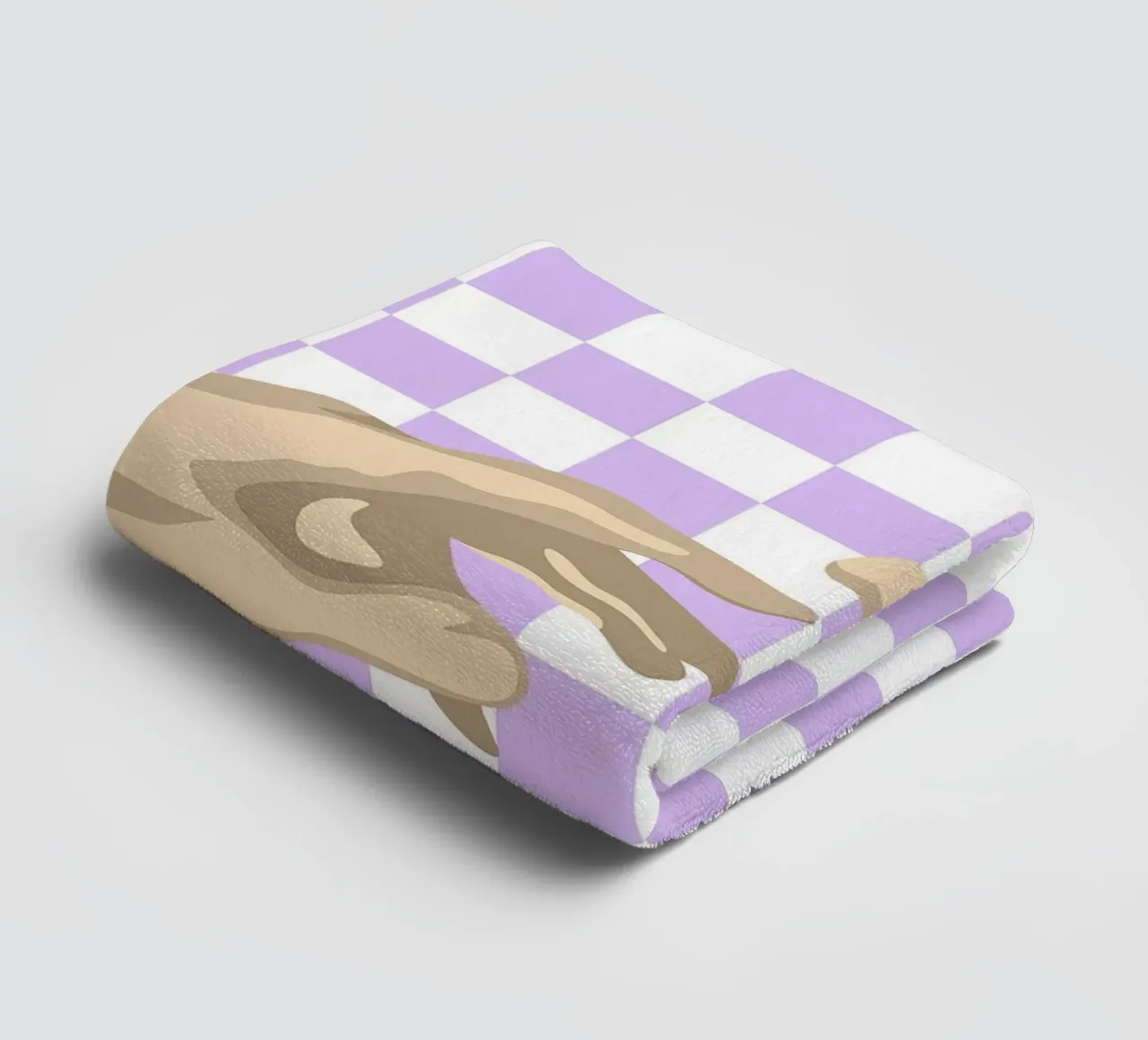 Creation of Adam Hands | Minimalist Graphic Print towel by NorwesClub