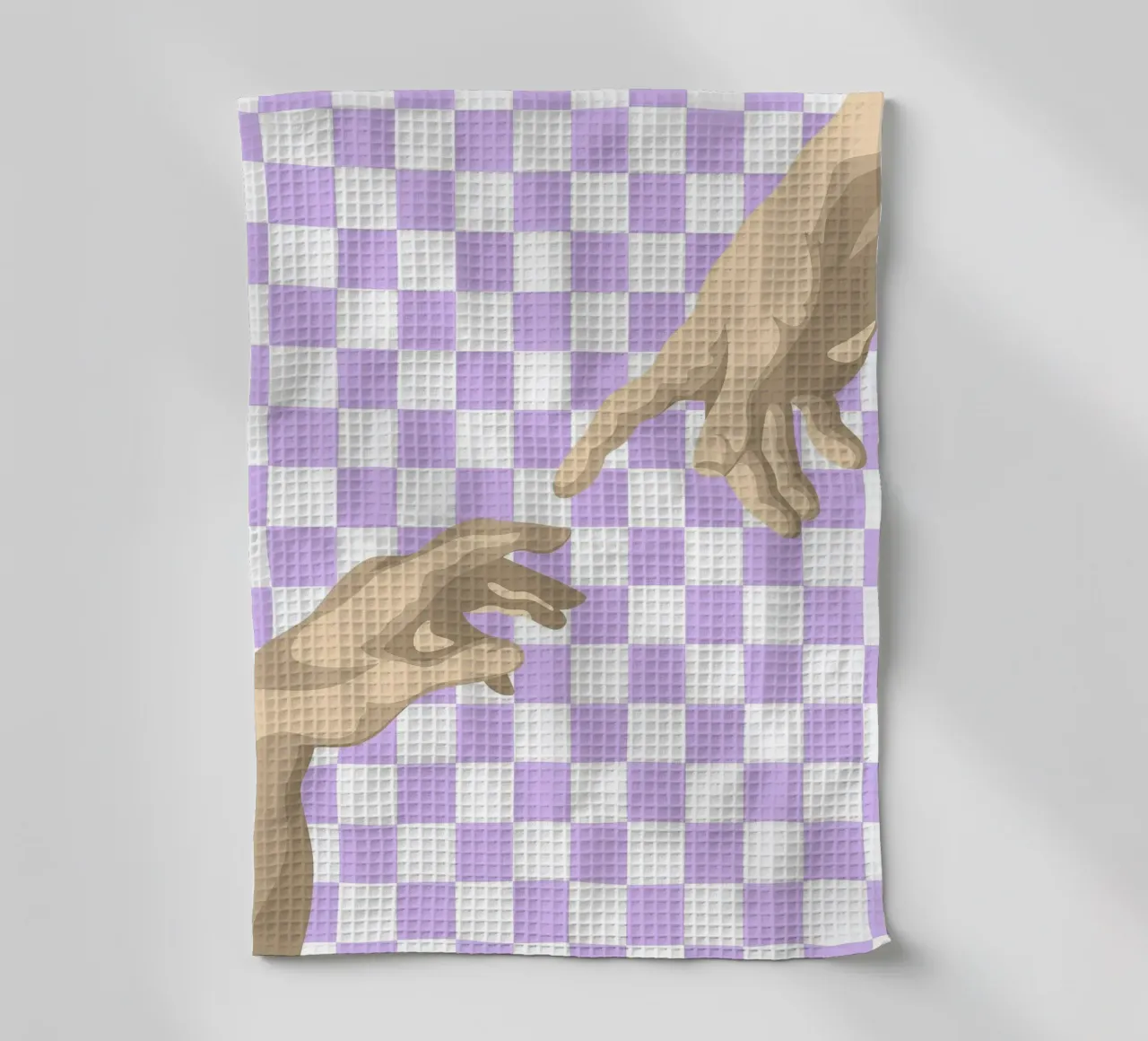 Création d'Adam Mains | Minimalist Graphic Print torchon de NorwesClub