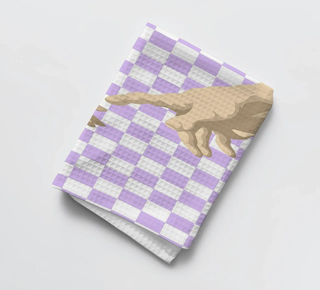 Création d'Adam Mains | Minimalist Graphic Print torchon de NorwesClub