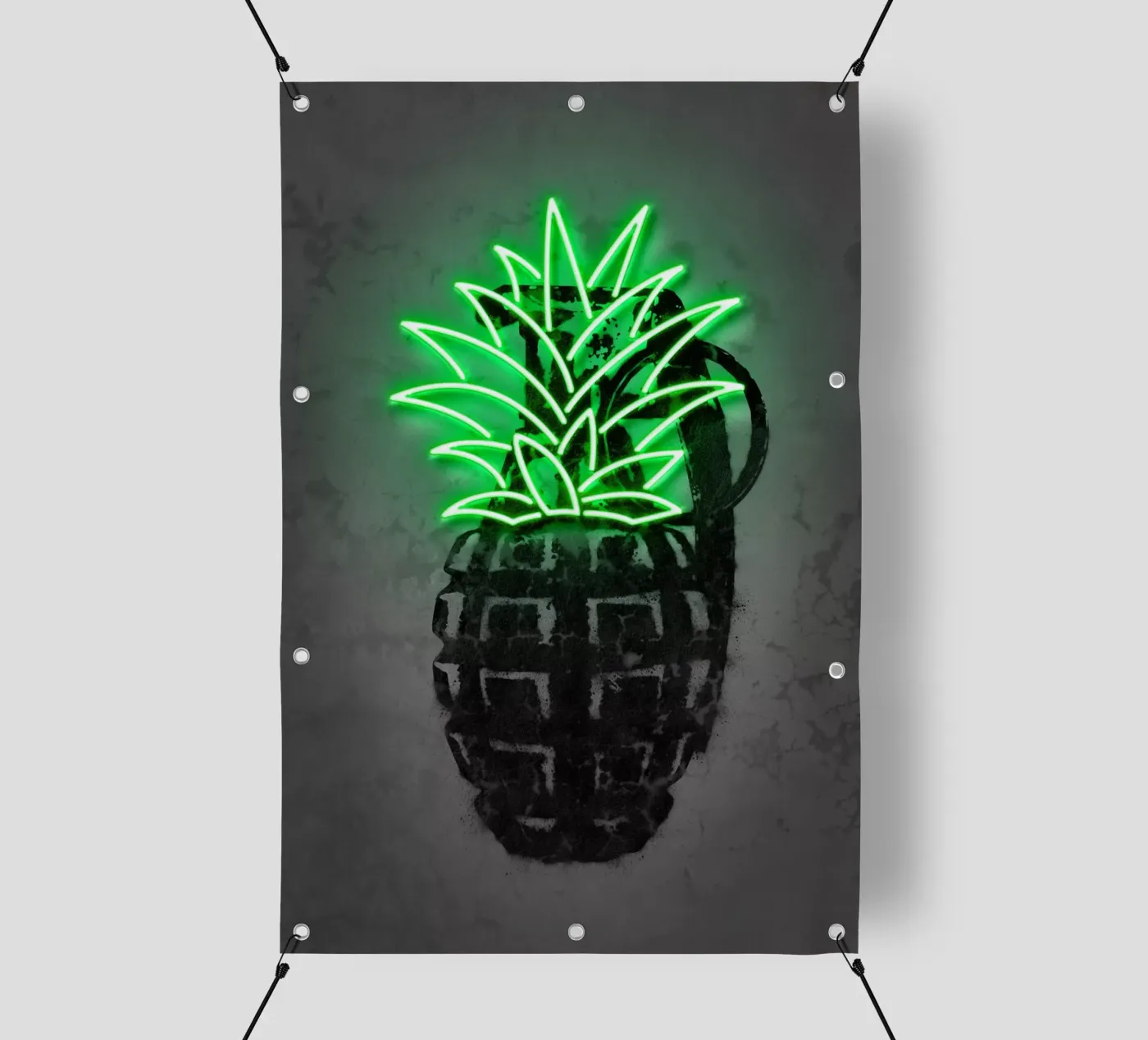 Pineapple telo in pvc da Octavian