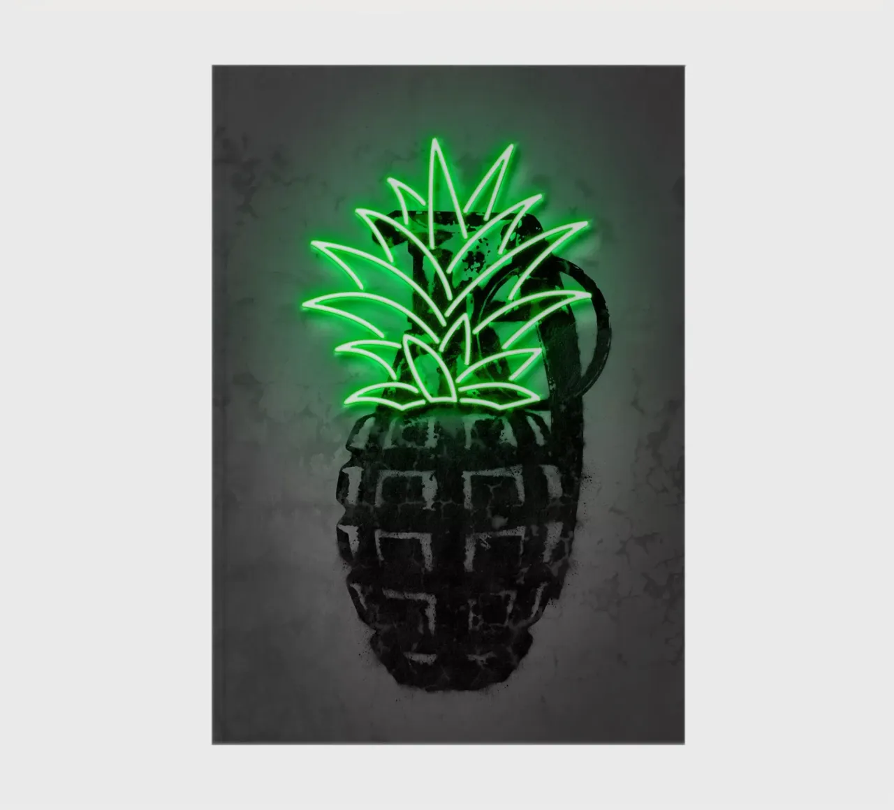 Pineapple notebook by Octavian