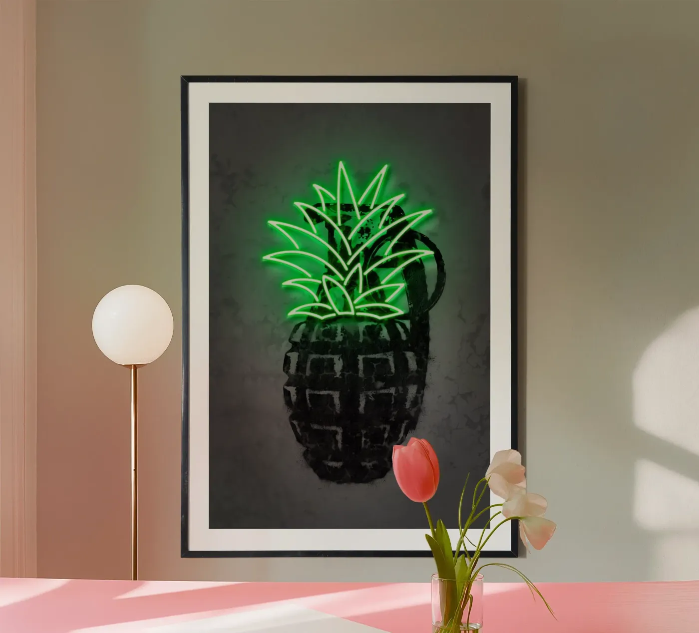 Pineapple Poster von Octavian