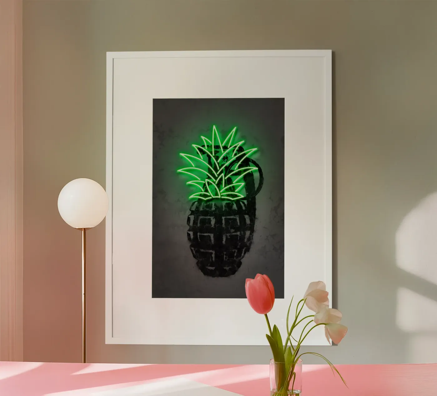 Pineapple Poster von Octavian