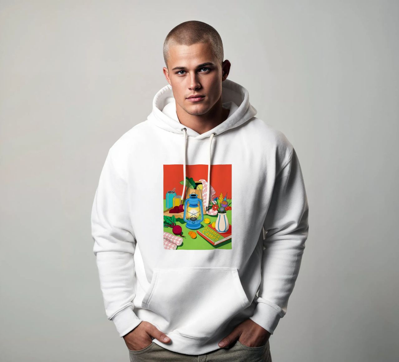 Fascino rustico felpa con cappuccio da Murni Strokes