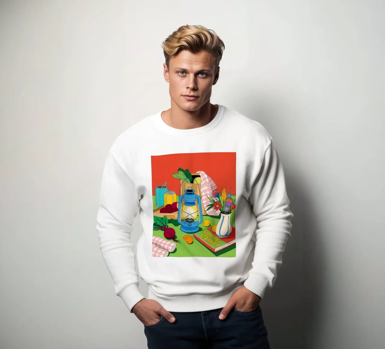 Charme rustique sweat de Murni Strokes