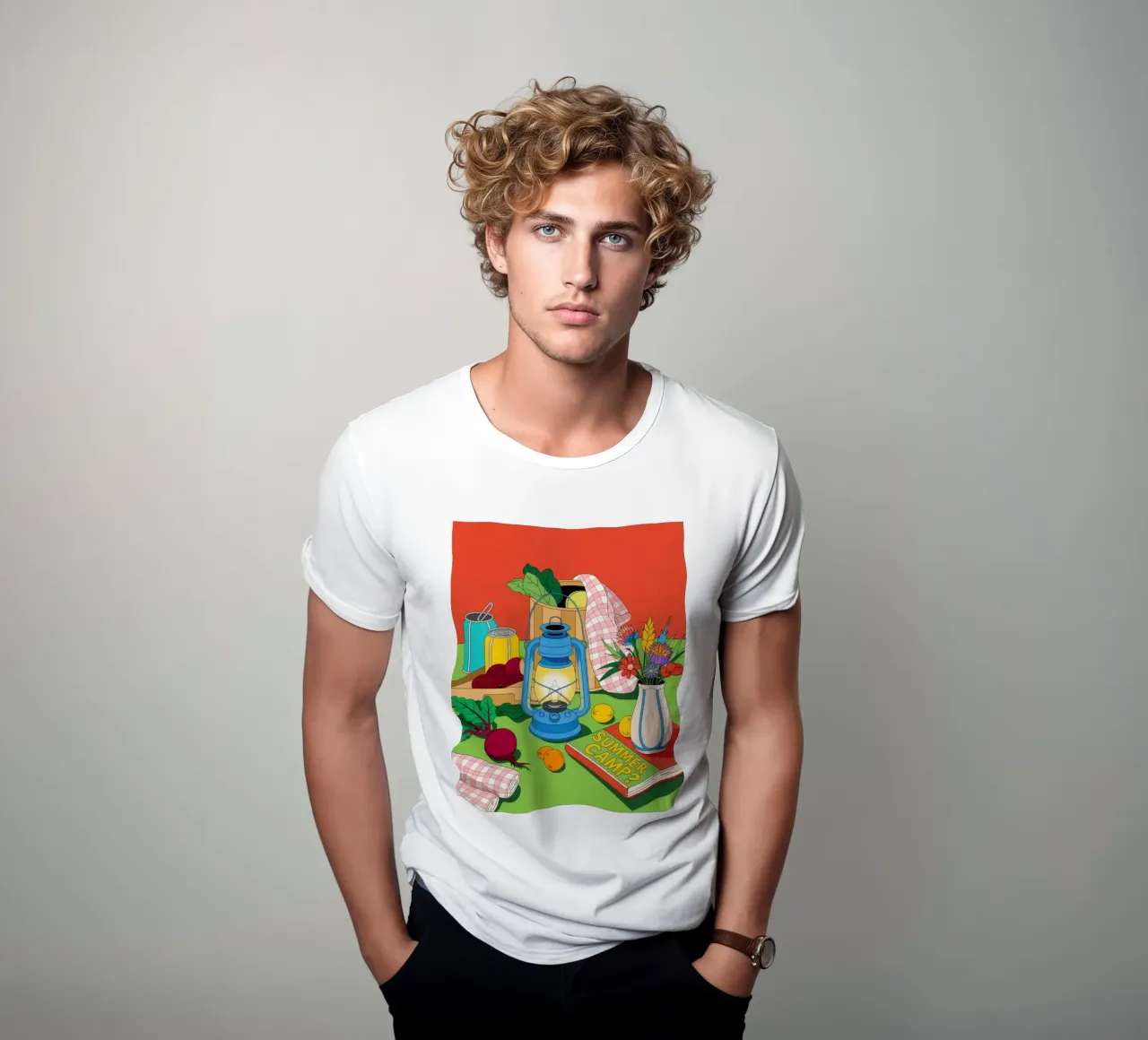 Fascino rustico t-shirt da Murni Strokes