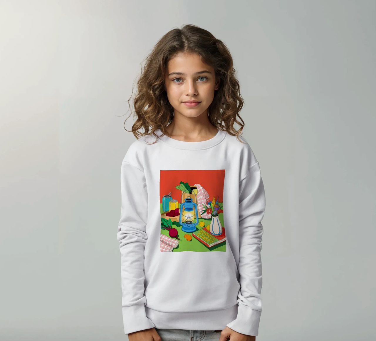 Fascino rustico felpa bambino da Murni Strokes