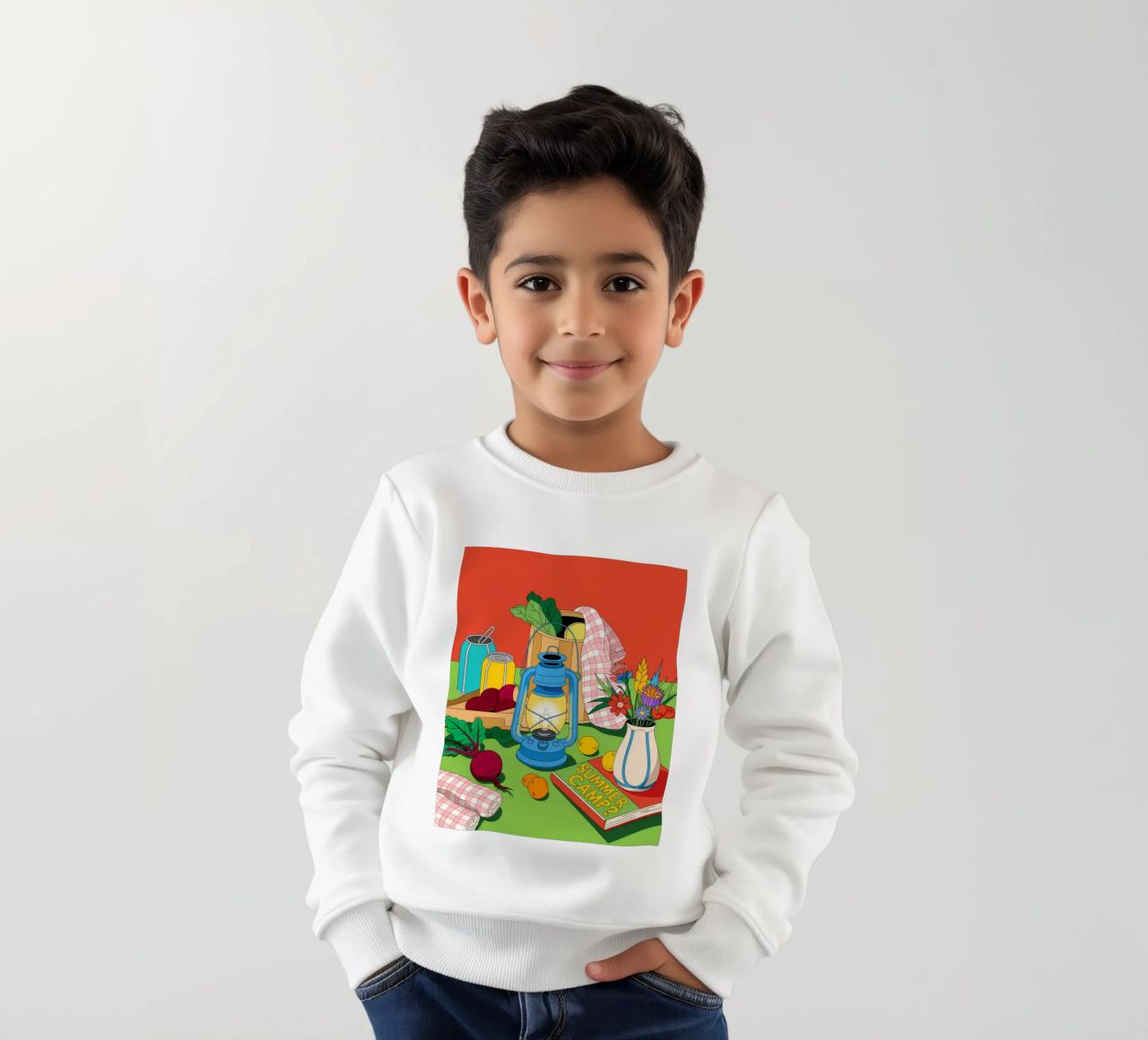 Fascino rustico felpa bambino da Murni Strokes