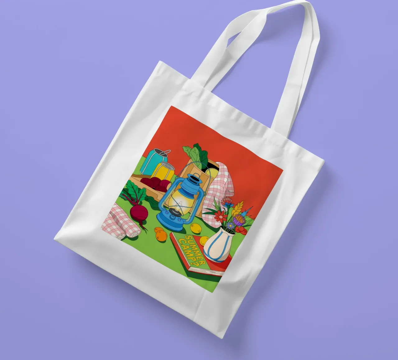 Fascino rustico borsa in juta da Murni Strokes
