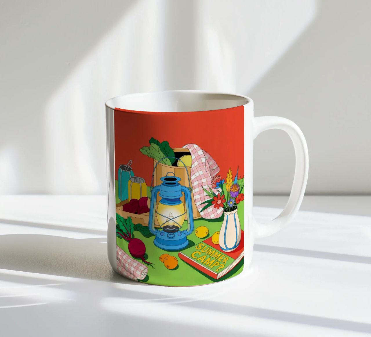 Fascino rustico tazza in ceramica da Murni Strokes