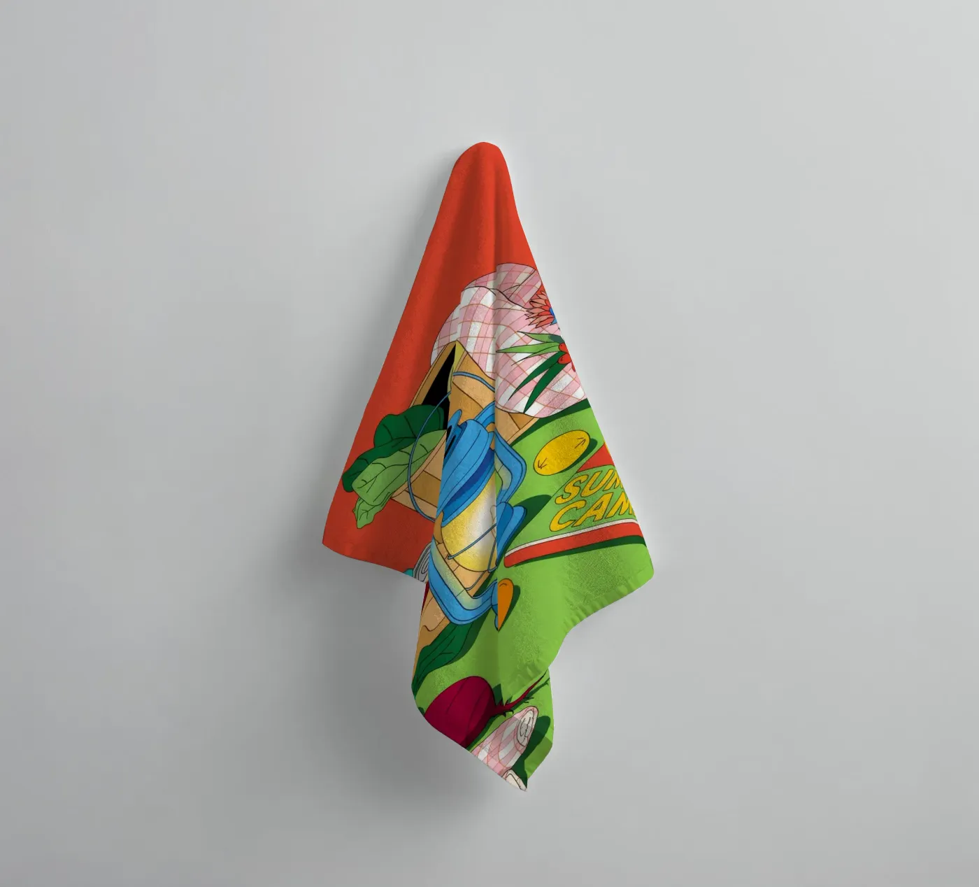 Rustic Charm towel by Murni Strokes