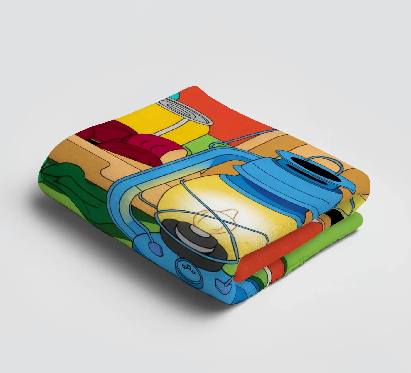 Rustic Charm towel by Murni Strokes
