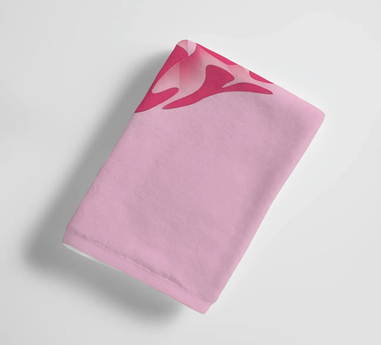 Good Vibes Only Print | Pink Aesthetic Wall Art towel by NorwesClub