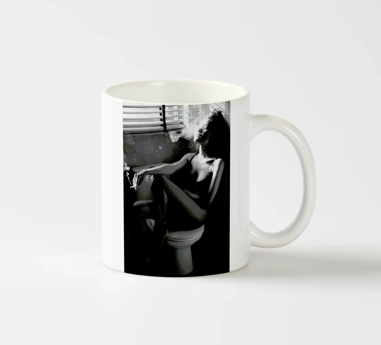 Five Minutes ceramic mug by Runway Collective