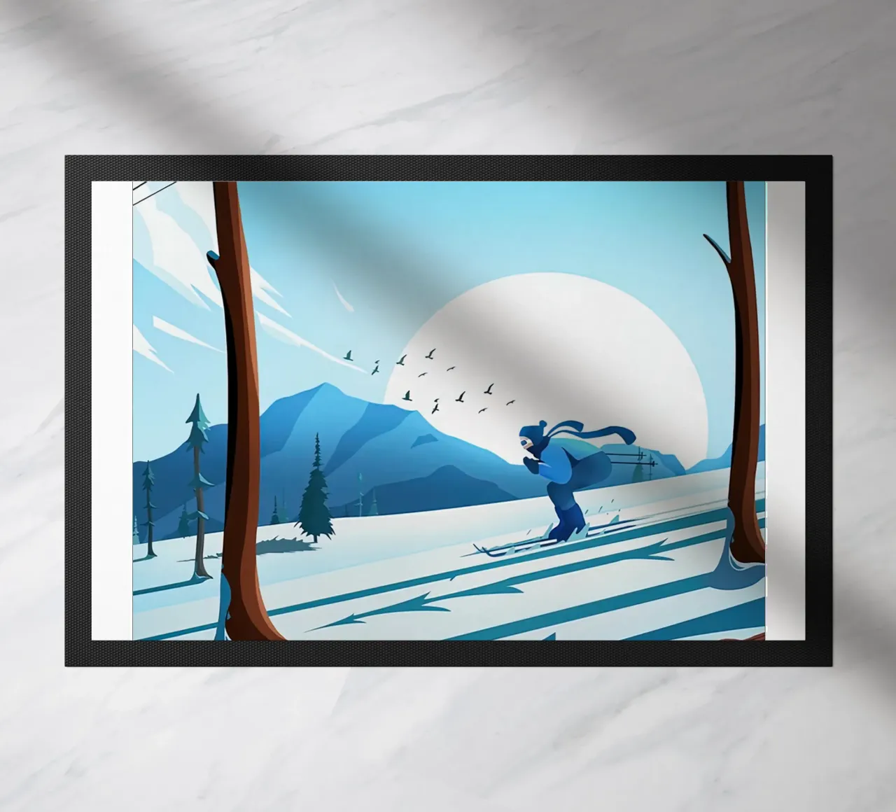 Viaggio Courchevel Francia Stazione sciistica zerbino da Liliestudio