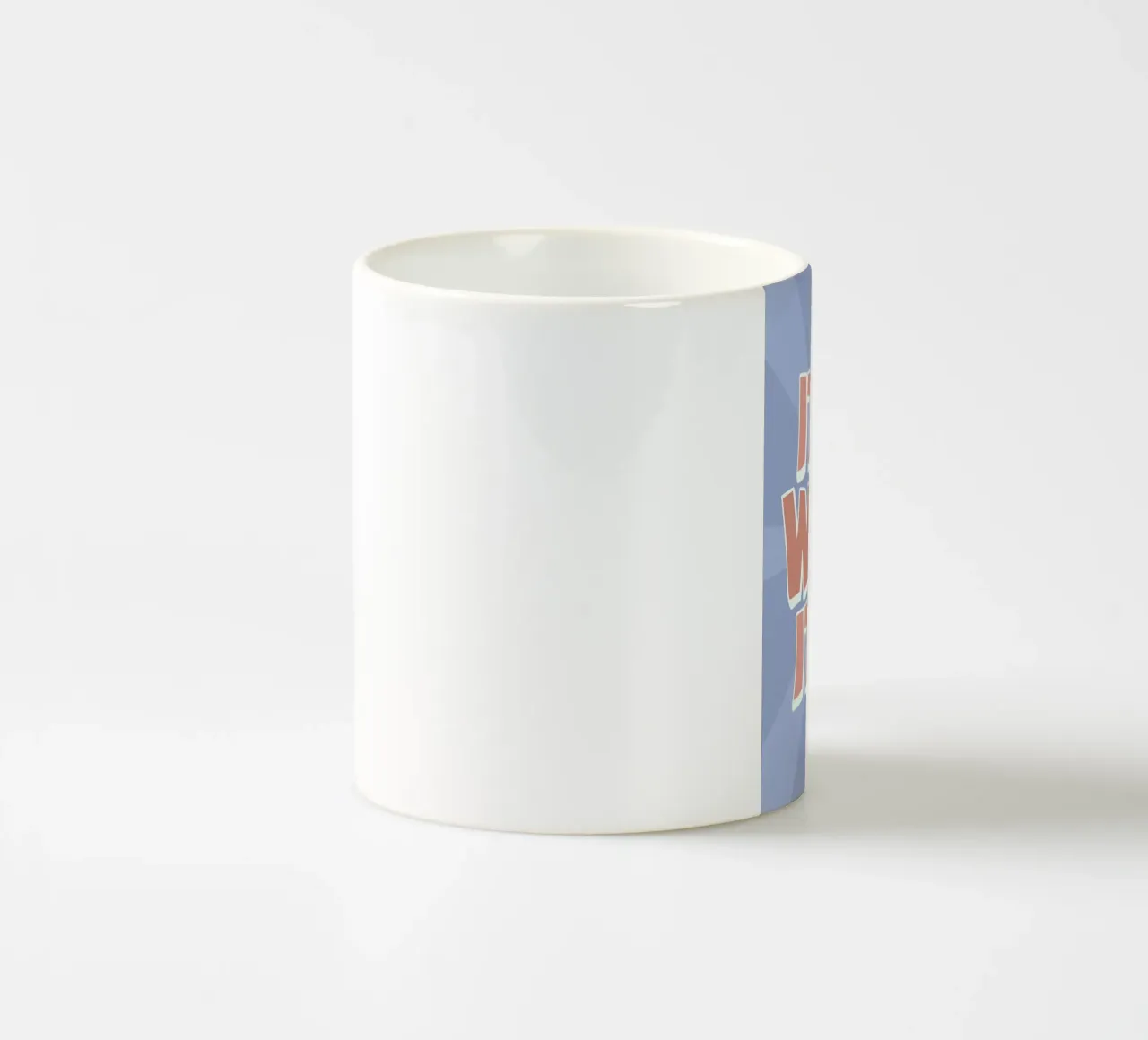 It Is What It Is Print | Retro Graphic Quote Art taza de cerámica de NorwesClub